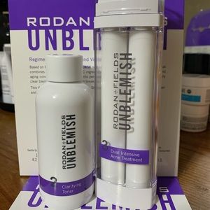 Rodan + Fields Unblemish Toner and Acne Treatment